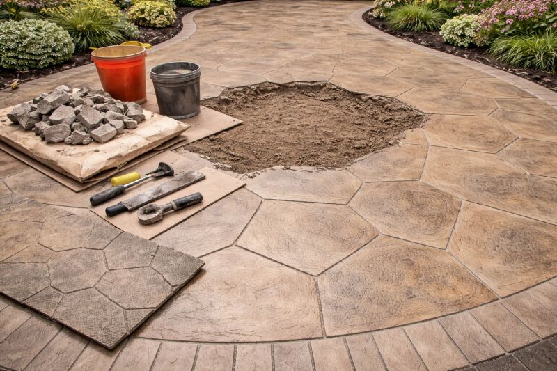 Decorative Concrete Repair in Providence, RI